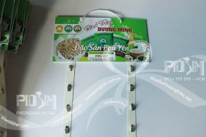 Bảng treo kẹp sắt treo sản phẩm Bánh Tráng Phú Yên