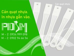 Cán quạt nhựa cầm tay