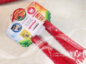 Hanger dây nhựa móc treo sản phẩm và vắt nhiều gói sản phẩm