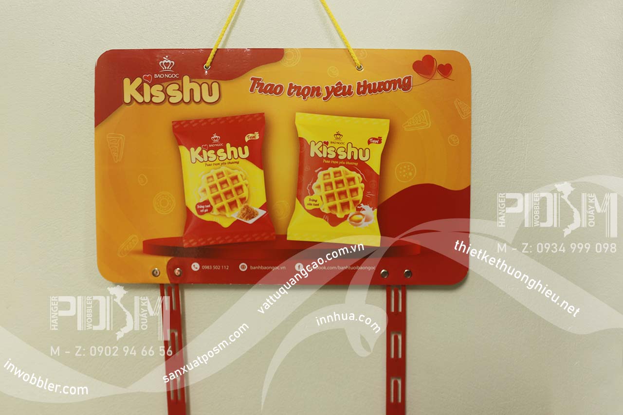 Hanger bảng treo dây nhựa treo bánh Kisshu - Bảo Ngọc - Ảnh 2