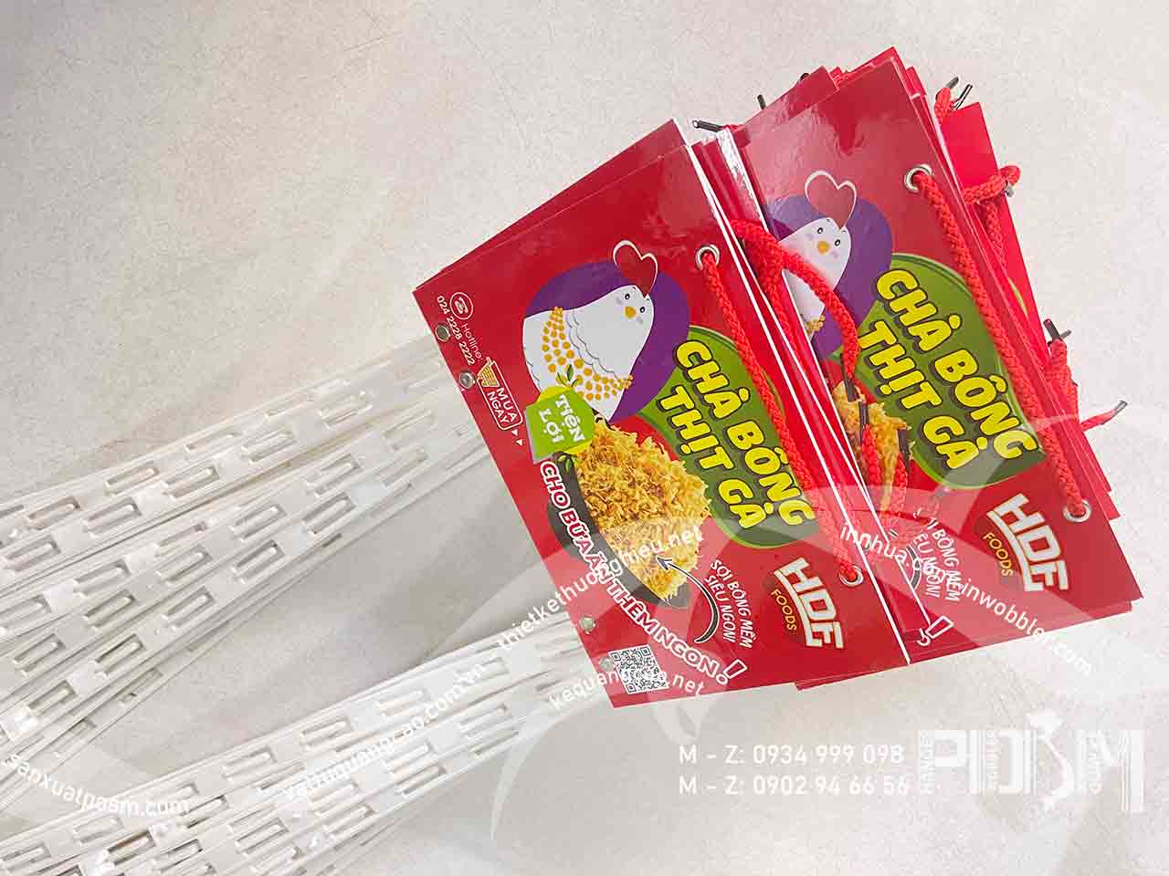 Hanger bảng treo dây nhựa treo sản phẩm bán Tết - Ảnh 3