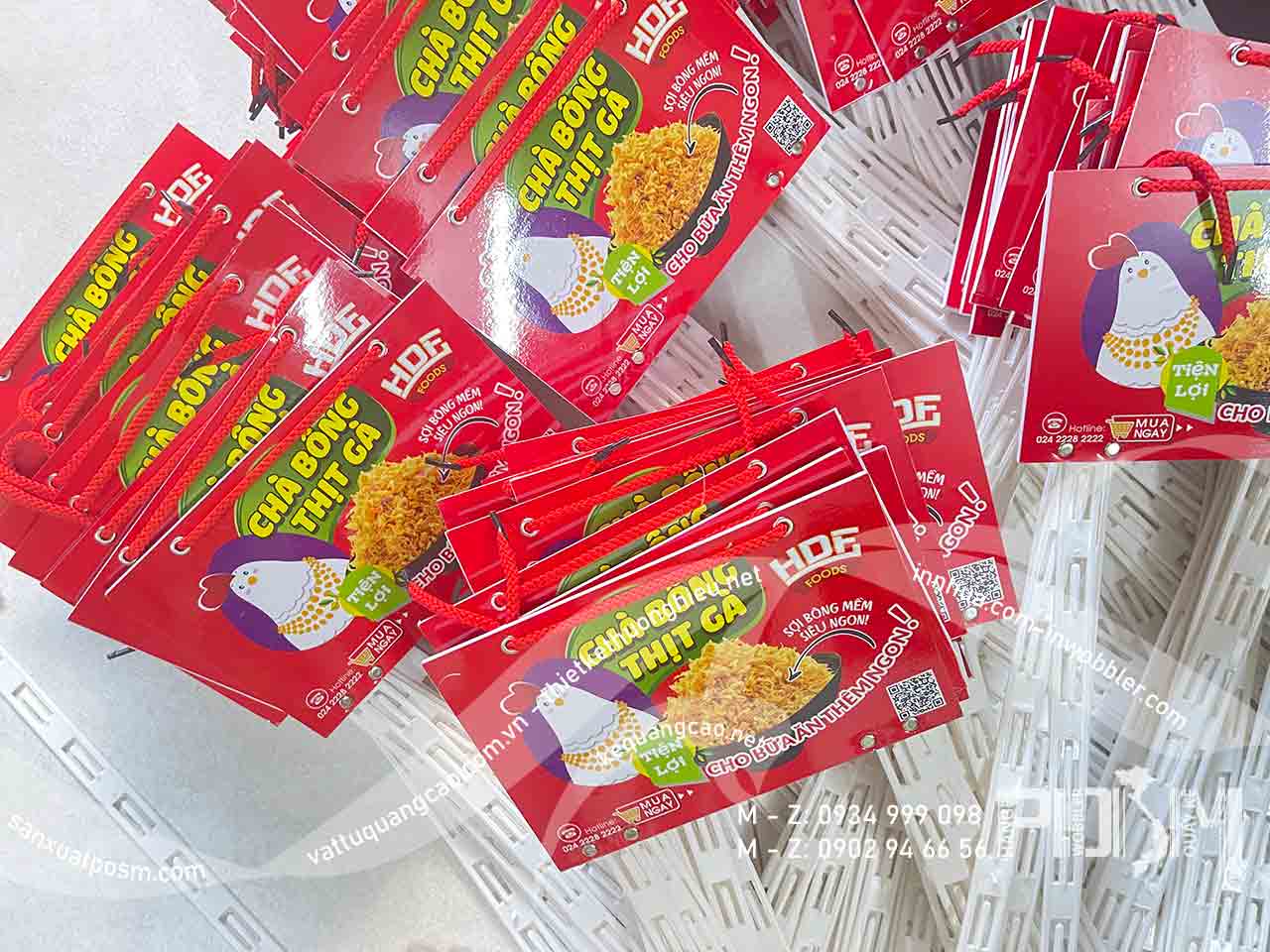 Hanger bảng treo dây nhựa treo sản phẩm bán Tết - Ảnh 4