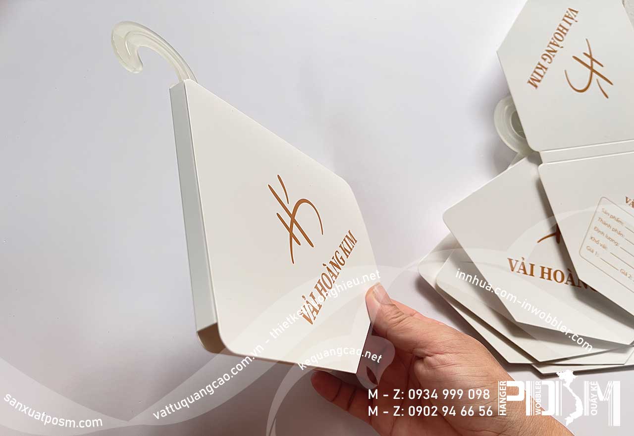 Kẹp treo mẫu vải hình hộp vuông treo vải nhẹ, vải silk, treo khăn ... - Ảnh 3