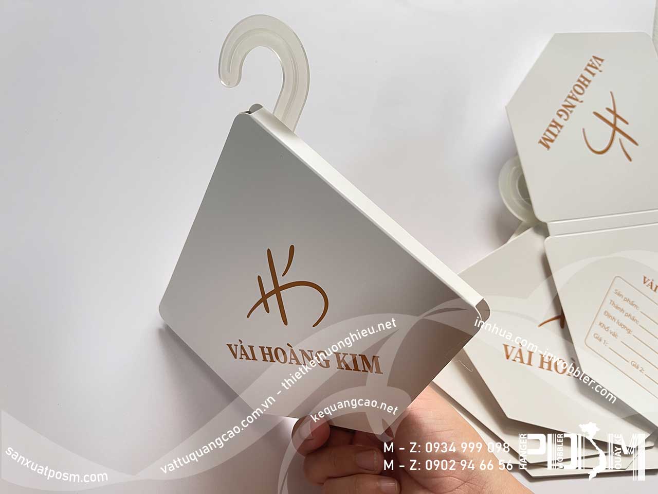 Kẹp treo mẫu vải hình hộp vuông treo vải nhẹ, vải silk, treo khăn ... - Ảnh 4